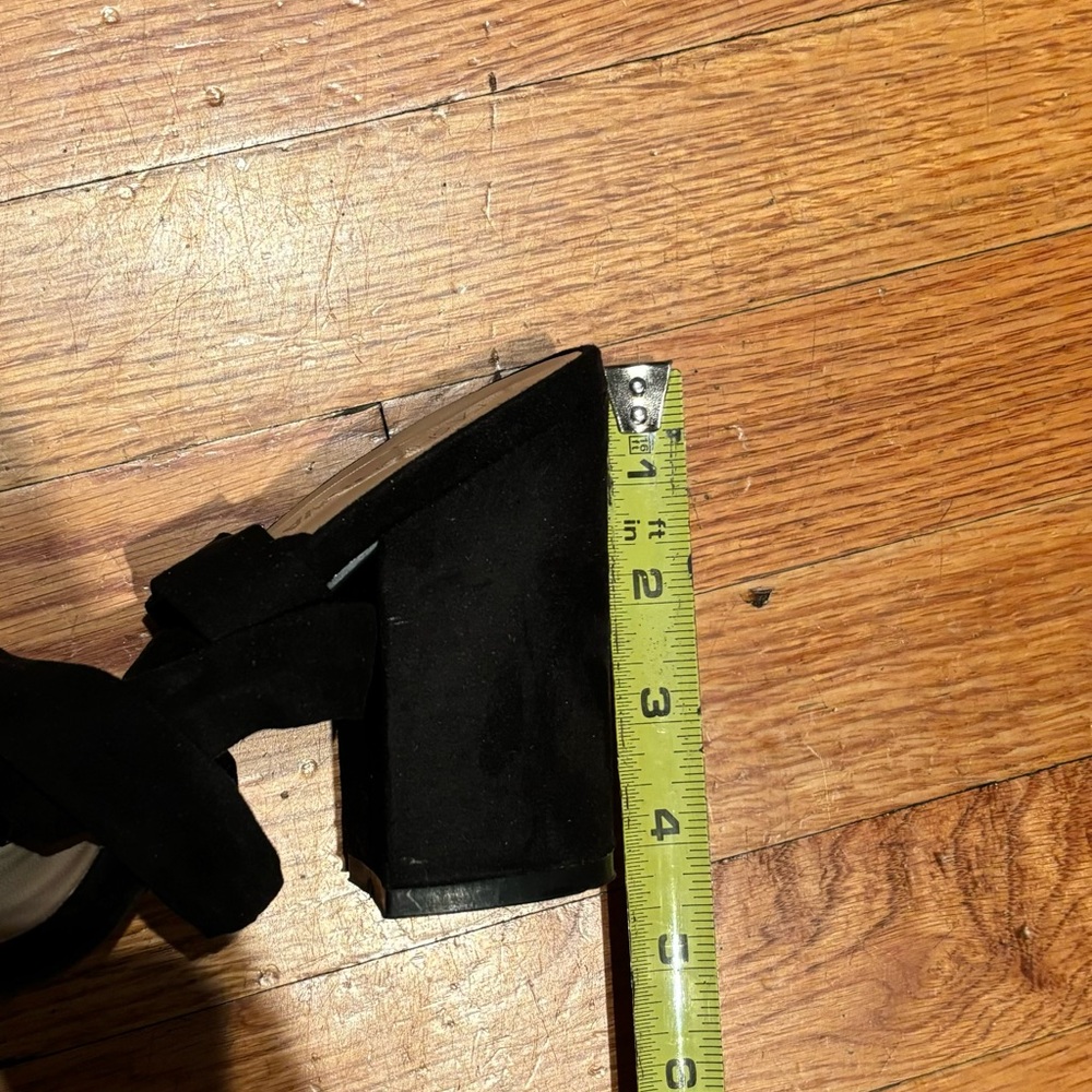 Fashion Nova Black Strappy Women's Heels - Picture 7 of 8
